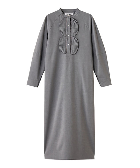 再入荷予約【SOI-MeME】pleats jabot one-piece